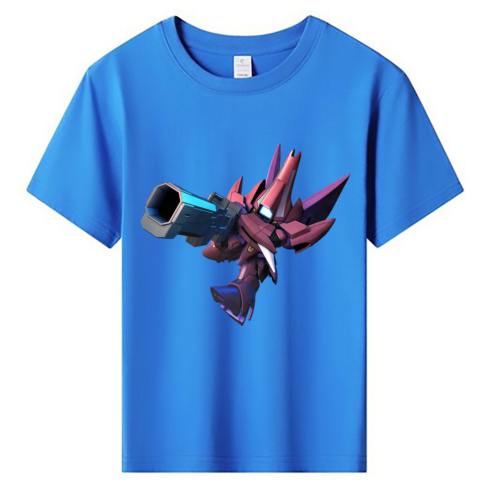 （画像用） 機動戦士ガンダム Mobile Suit Gundam 綿100％キッズTシャツ（フロントプリント）
